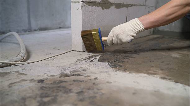 SJ Waterproofing Pros Basement Waterproofing coverage map for Troy, IL and surrounding area